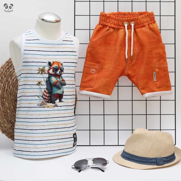 Bügelbild - "Hipster Red Fox"